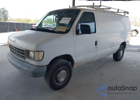 1993 Ford Econoline E350 Van z USA, uszkodzony, nr VIN 1FTJE34H2PHA67802